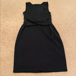 Elegant Black Sleeveless Dress